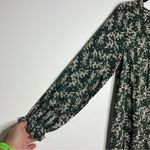 Carly Jean Los Angeles CJLA  Green floral Laura dress boho women’s size‎ small Photo 4