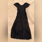 NWOT STAUD Corsica Black Plunging Tiered Maxi Dress sz XS Photo 4