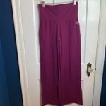 KINESIS Purple Plum Workout Yoga High Rise Flare Pants W Photo 3