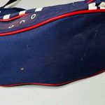 Vintage BIG SHOE BY IMPERIAL Blue Red White Shoe Detail Zip Up Gym Travel Bag Photo 9