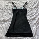 SheIn Womans Size Medium Black Mini Dress Grunge Indie Biker Vampire Edgy Streetwear Photo 7