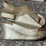 Pierre Dumas Gold Platform Wedges Photo 0