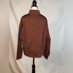 Athleta  • NWT Altitude Polartec Half Zip Sweatshirt • Size L  Mahogany Heather Photo 1