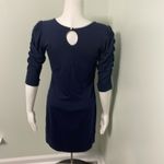 Amanda Uprichard  Shift Dress Womens Navy Blue Medium Photo 3