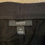 Alfani  Black Pajama Pants Drawstring Pockets Womens Sz XXL Photo 2