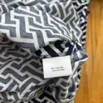 Peter Millar  Blue White Geometric Drawstring Beach Dress Cover Up Size Small Photo 2