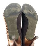 DONALD J PLINER Couture Brown Leopard Print Open Toe Heel Pumps Size 10 Photo 6