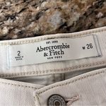 Abercrombie & Fitch Low Rise Y2K Micro Denim Shorts Women’s Size 2 / 26 Light Photo 6