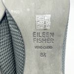 Eileen Fisher Shoes Kiss Knit Sock Pump Suede Heel Charcoal Gray Womens Size 8.5 Photo 10