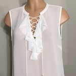Laundry by Shelli Segal Laundry lace front blouse. NWOT Photo 3