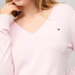 Tommy Hilfiger Pink Sweater Photo 0