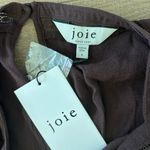 Joie  brown new nwt dionne long sleeve mini dress Photo 3