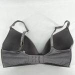 Victoria's Secret No Wire Bra Lightly Lined Adjustable Logo Straps Gray 32DDD Photo 7