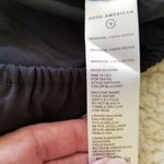 Good American Long Sleeve Faux Wrap Top Black Size XS Photo 13