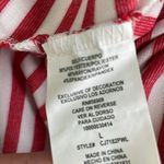 Copper Key  Red And White Striped Dress Photo 4