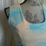 Caribelle Batic Women's Feather Print Dress Green Photo 1