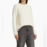 Jenni Kayne  cotton fisherman Cream Knit Sweater STAINING size Xs Photo 2