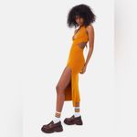 For Love & Lemons  MAGGIE MIDI DRESS ORANGE Photo 6