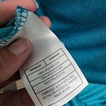 Nike teal aqua contrast racerback tank size large Photo 5