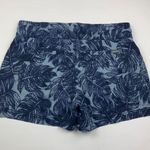 Eddie Bauer Blue Tropical Print Pull On Shorts 4 Photo 4
