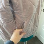 Abercrombie & Fitch Purple Lavender Quilter Pullover Quarter Zip Sweater Photo 4