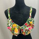 Forever 21 + Floral and Fruit Print Swim Top Plus Size 2X Photo 0