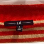 Gap  orange and cream striped sweater Photo 1