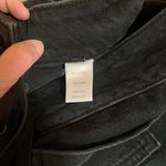 EB Denim NWT  Low Rise Lace Up Wide Leg Jeans in Fox Black Photo 7