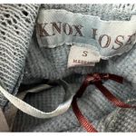 Knox Rose Women's Blue Long Sleeve Thermal Lace Shirt - Size Small - NWT Photo 1