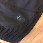 Lululemon Black Shorts With Ruffle Sides Photo 0