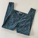 Marc New York MNY Winter Leggings Pants Size M Blue Green print Photo 0