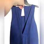 Style in silk SHIFT dress BLUE SIZE SMALL Photo 3