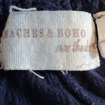 BEACHES & BOHO NAVY FLOWY LARGE SPLIT SWIM COVER STYLE LAYERING PANTS LARGE Blue Photo 11