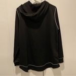 NWT Moqivgi Women’s Black Hoodie Shirt Size XL Photo 2