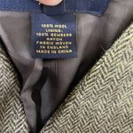 Brooks Brothers  100% Wool Blazer Womens Sz 12P Large Pockets Herringbone Photo 3