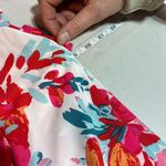 NWT Emily Wonder Women's Floral Short Sleeve Top Blouse Multi Photo 10