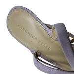 Veronica Beard Abriella Sandal Heels Suede Lavender Lilac Purple Size US 9 Photo 12
