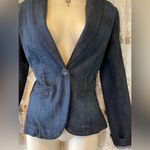 Lucky Brand Vintage Denim Blazer  medium Photo 4