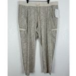 Athleta  Venture Printed Pant in Viper Grey NWT Plus Size 22 Photo 1