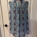 Cato  sleeveless BoHo western necktie blouse Photo 3