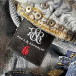 Rock & Republic Rock Republic Bootcut Jeans Embellished Pockets Dark Wash Denim Size 6 Flare Photo 9
