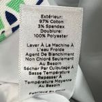 Talbots Skirt Womens 12 Green Blue Kaleidoscope Floral Lined Preppy Classic Boho Photo 12