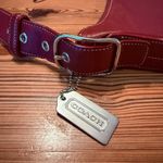 Coach VTG Slim Legacy Shoulder Bag Purse Red Leather 9326 Pristine Inside EUC Photo 5