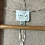 cupio NWT Cupid draped open cardigan in size medium Haygrass linen blend Photo 2