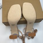 Steve Madden  Women's Elvy Ankle Wrap Dress Sandals- Tan - Size 10 Photo 7