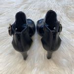 Merona  Black Open Toe Heels Photo 2