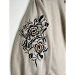 Coco + Carmen  Womens Cream Colored Long Cardigan Long Sleeve Open Front S/M‎ Photo 3