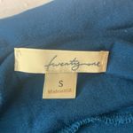 Forever 21  Teal Long Sleeve Baby Doll Dress Size Small Photo 4