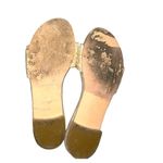Scoop rolie natural straw design slip ons Brown Size 8.5 Photo 6