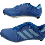 Adidas The Road Shoe Blue Cycling Shoes Mens 6 Womens 7 Cleat Ready GY6829 Bike Photo 0